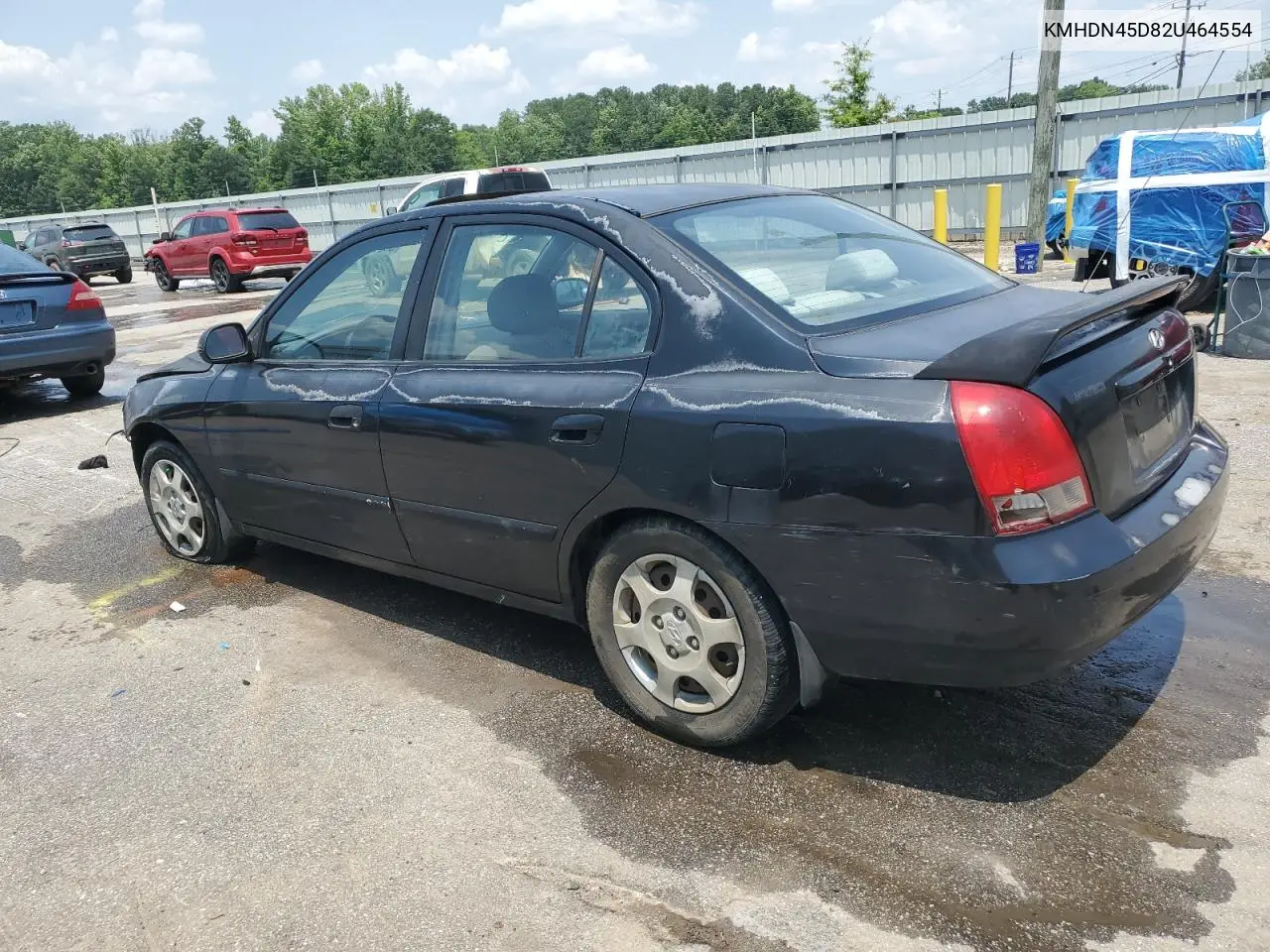 2002 Hyundai Elantra Gls VIN: KMHDN45D82U464554 Lot: 59272805