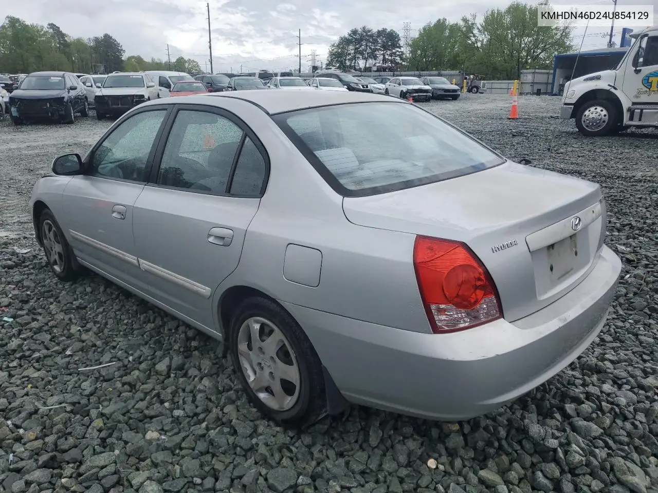 2004 Hyundai Elantra Gls VIN: KMHDN46D24U854129 Lot: 51842665