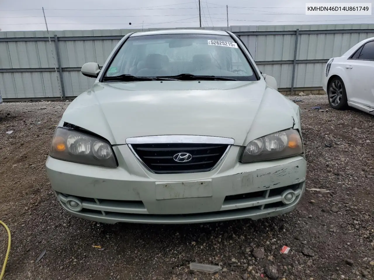 2004 Hyundai Elantra Gls VIN: KMHDN46D14U861749 Lot: 52625215