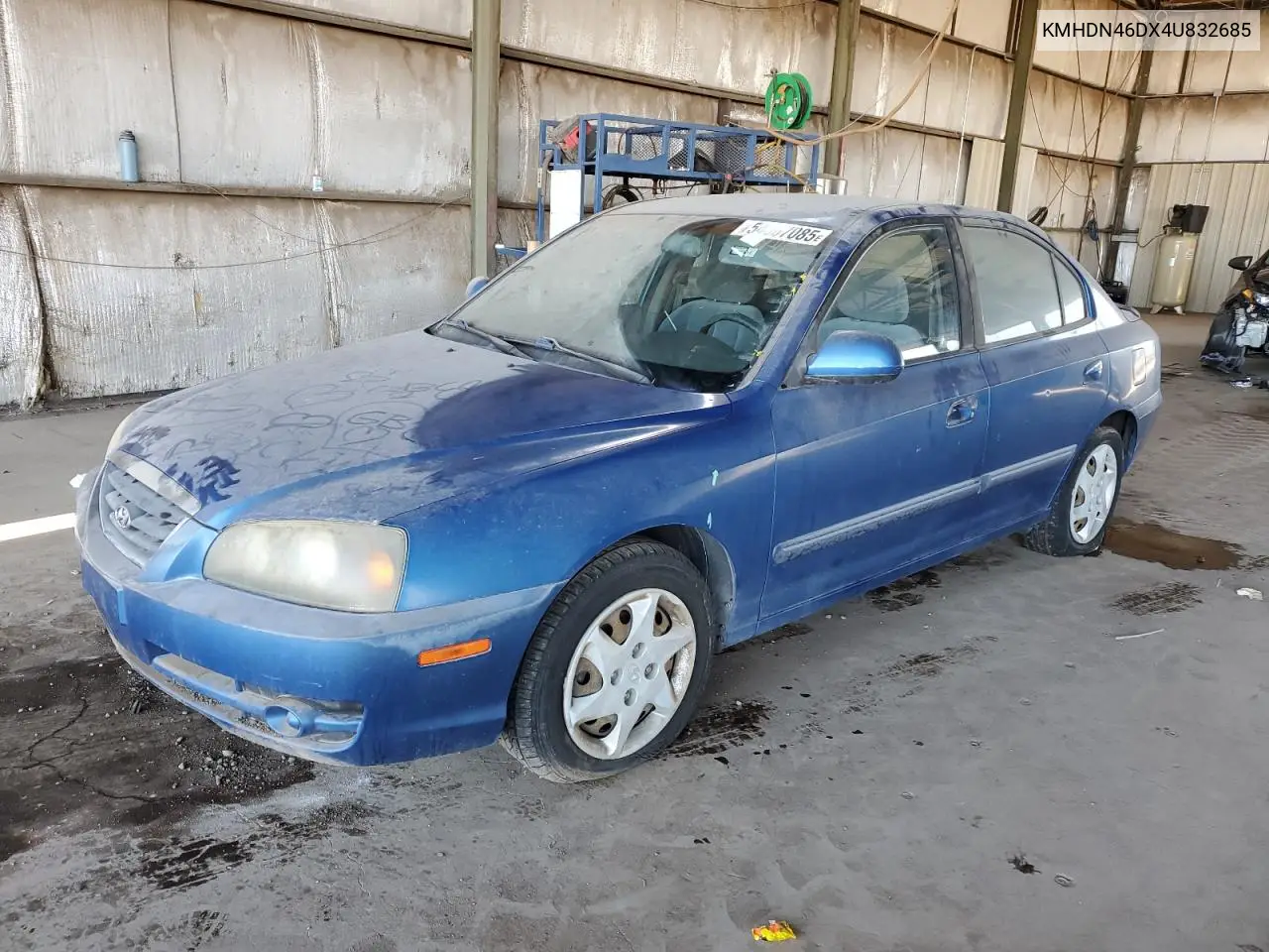 2004 Hyundai Elantra Gls VIN: KMHDN46DX4U832685 Lot: 54567085