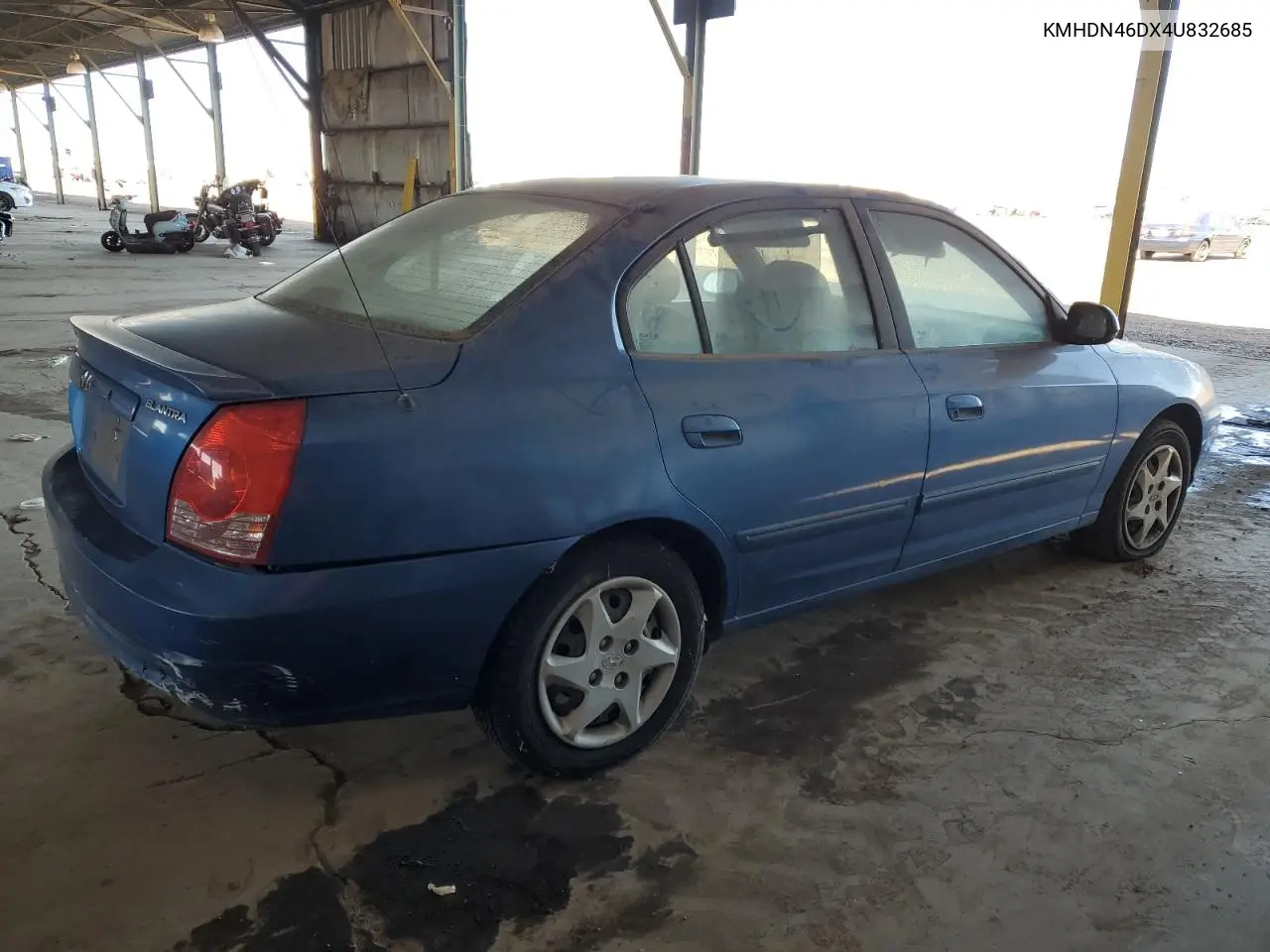 2004 Hyundai Elantra Gls VIN: KMHDN46DX4U832685 Lot: 54567085