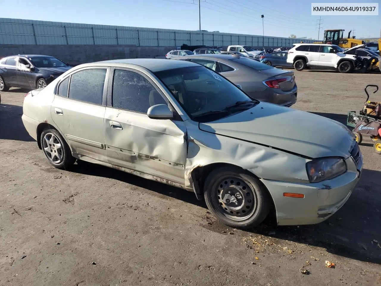 2004 Hyundai Elantra Gls VIN: KMHDN46D64U919337 Lot: 54627945
