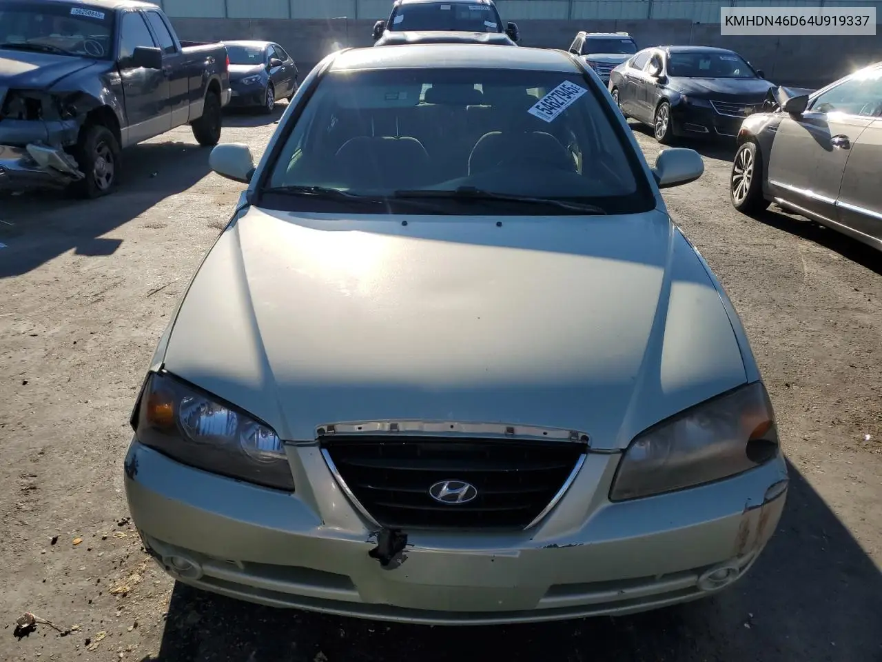 2004 Hyundai Elantra Gls VIN: KMHDN46D64U919337 Lot: 54627945