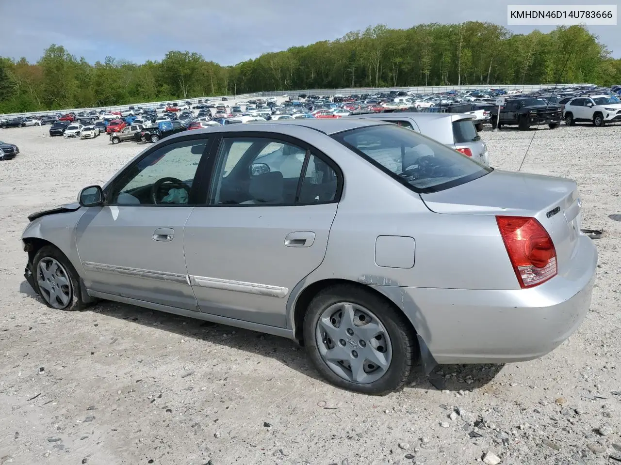 2004 Hyundai Elantra Gls VIN: KMHDN46D14U783666 Lot: 56871995