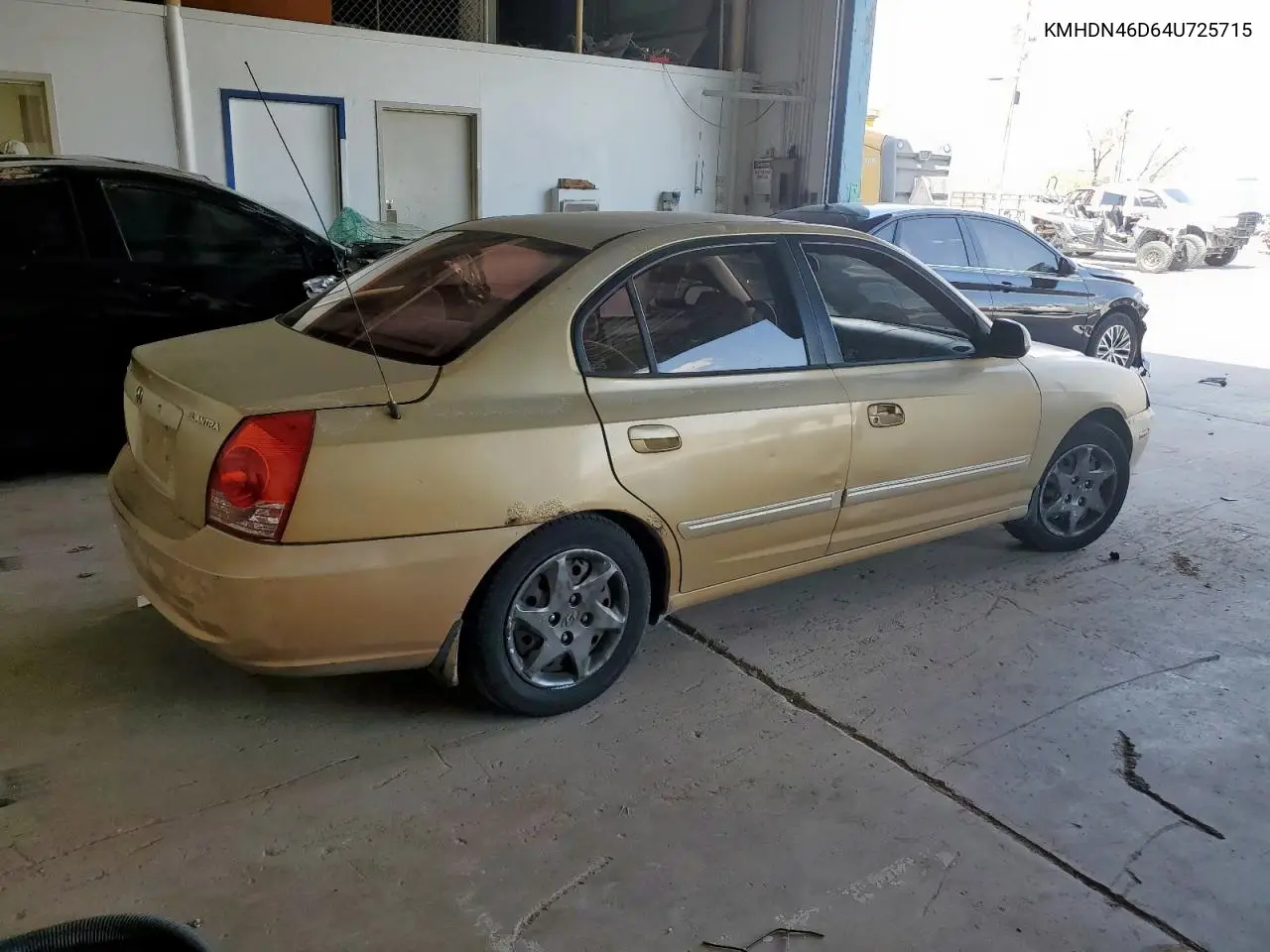 2004 Hyundai Elantra Gls VIN: KMHDN46D64U725715 Lot: 61662805