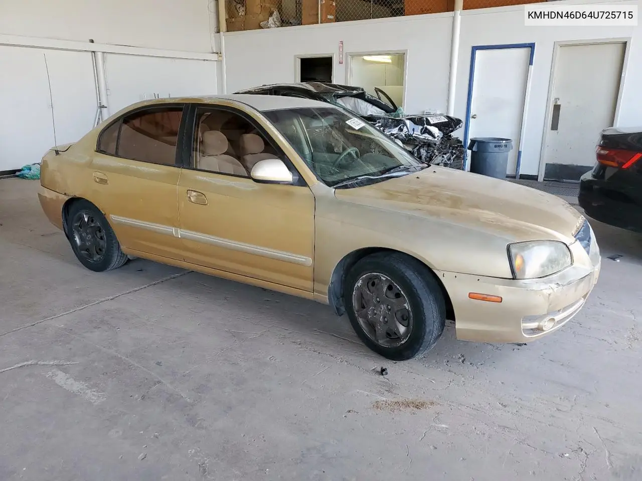 2004 Hyundai Elantra Gls VIN: KMHDN46D64U725715 Lot: 61662805