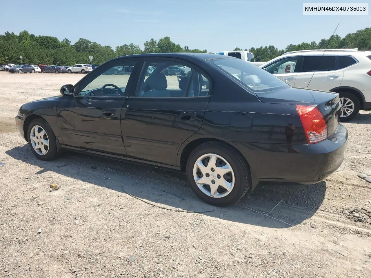 2004 Hyundai Elantra Gls VIN: KMHDN46DX4U735003 Lot: 62307485