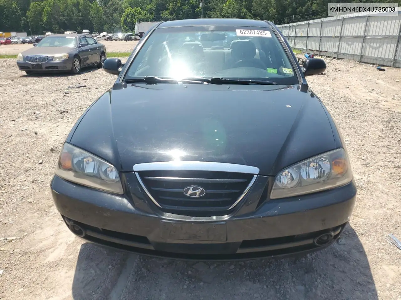 2004 Hyundai Elantra Gls VIN: KMHDN46DX4U735003 Lot: 62307485