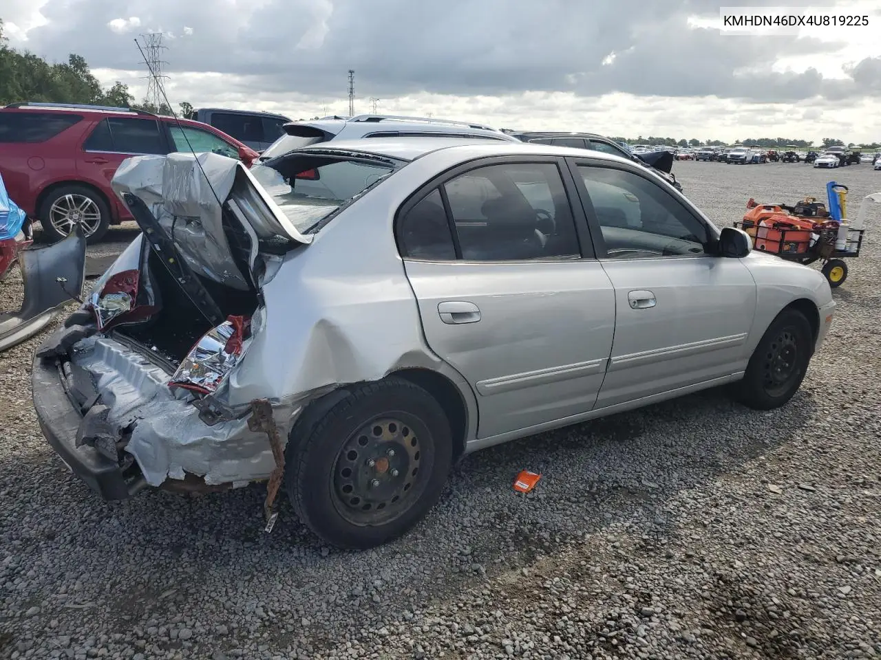 2004 Hyundai Elantra Gls VIN: KMHDN46DX4U819225 Lot: 63329365