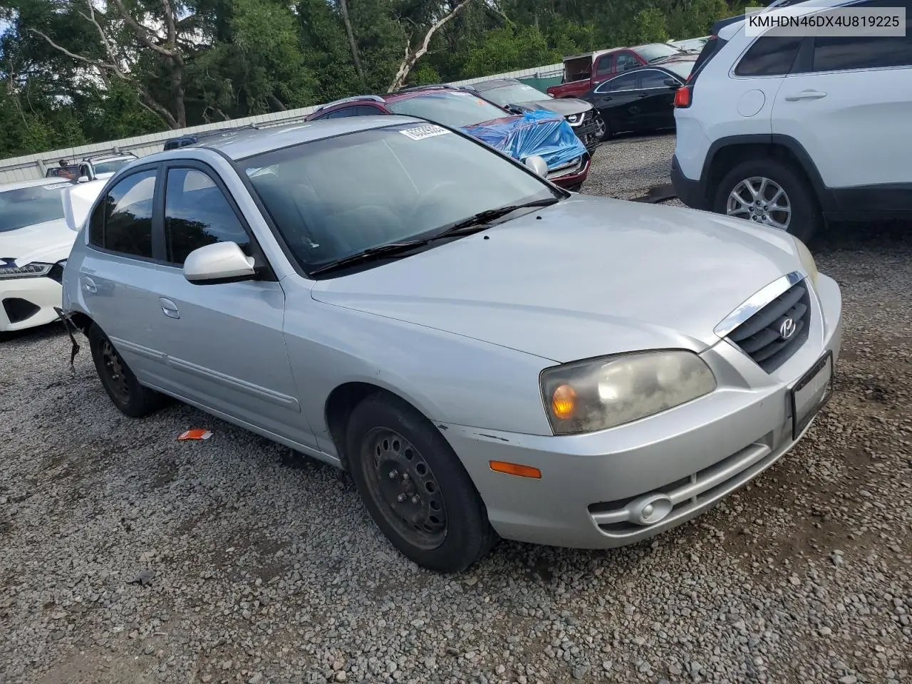 2004 Hyundai Elantra Gls VIN: KMHDN46DX4U819225 Lot: 63329365