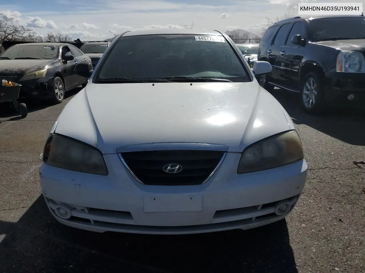2005 Hyundai Elantra Gls VIN: KMHDN46D35U193941 Lot: 44577505