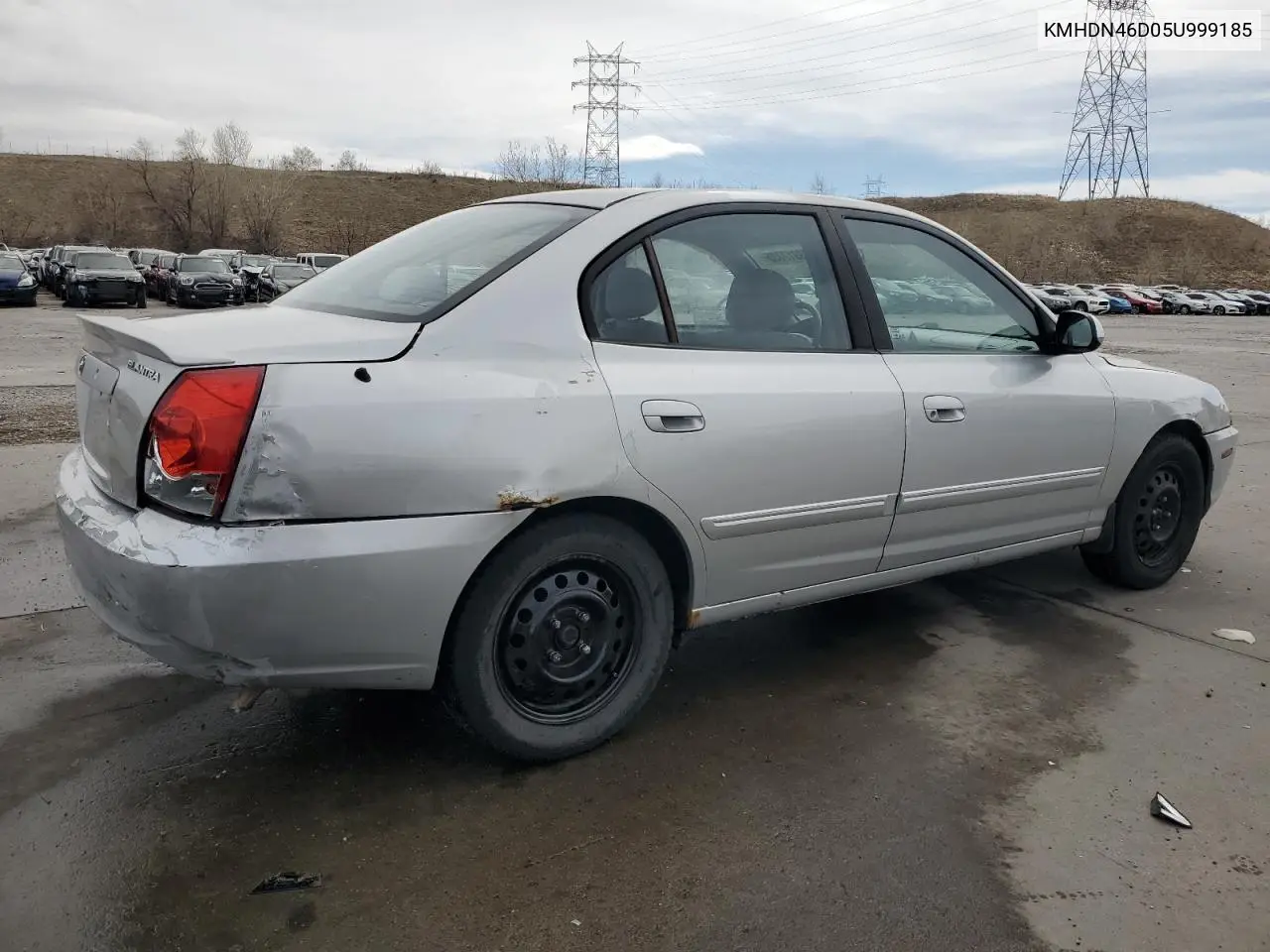 2005 Hyundai Elantra Gls VIN: KMHDN46D05U999185 Lot: 49917735