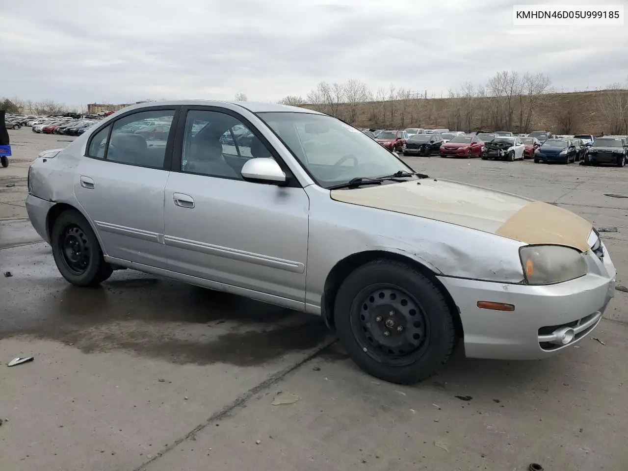 2005 Hyundai Elantra Gls VIN: KMHDN46D05U999185 Lot: 49917735