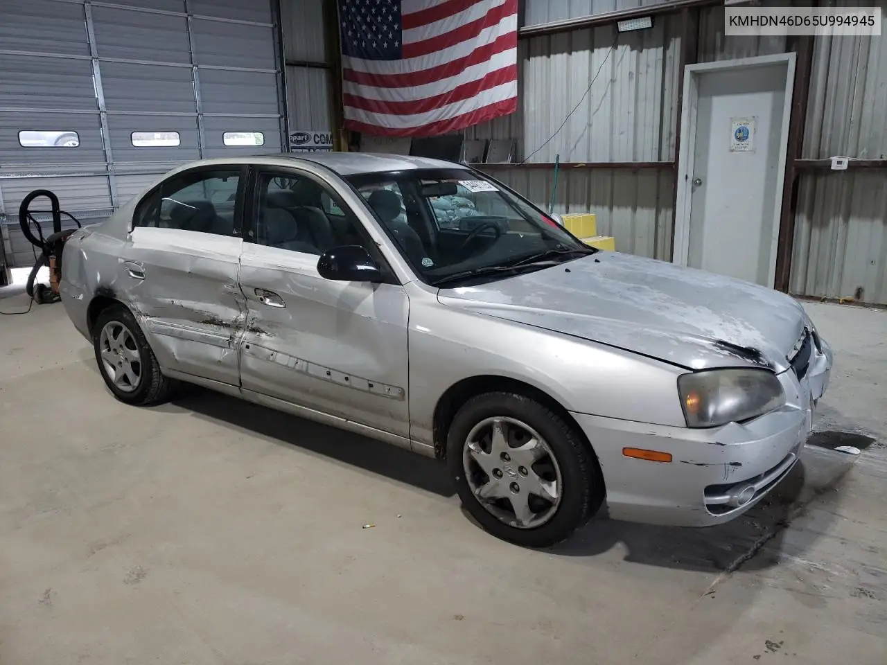 2005 Hyundai Elantra Gls VIN: KMHDN46D65U994945 Lot: 54497725