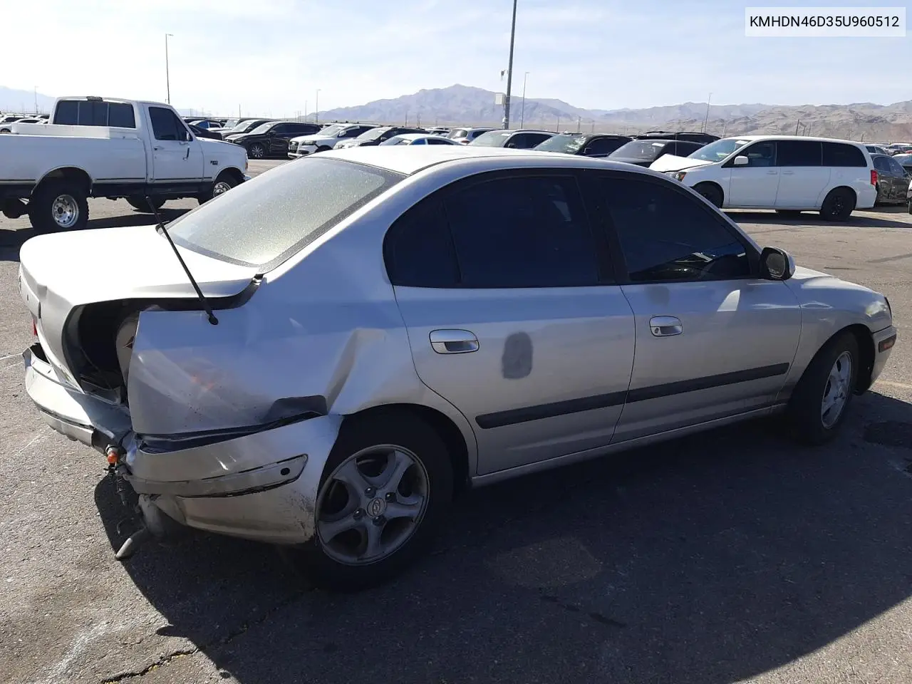2005 Hyundai Elantra Gls VIN: KMHDN46D35U960512 Lot: 54788115