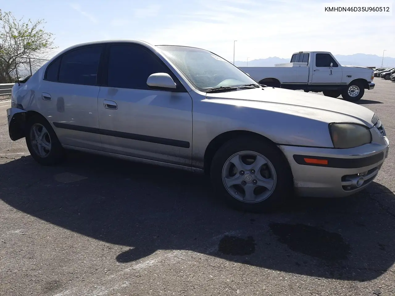 2005 Hyundai Elantra Gls VIN: KMHDN46D35U960512 Lot: 54788115