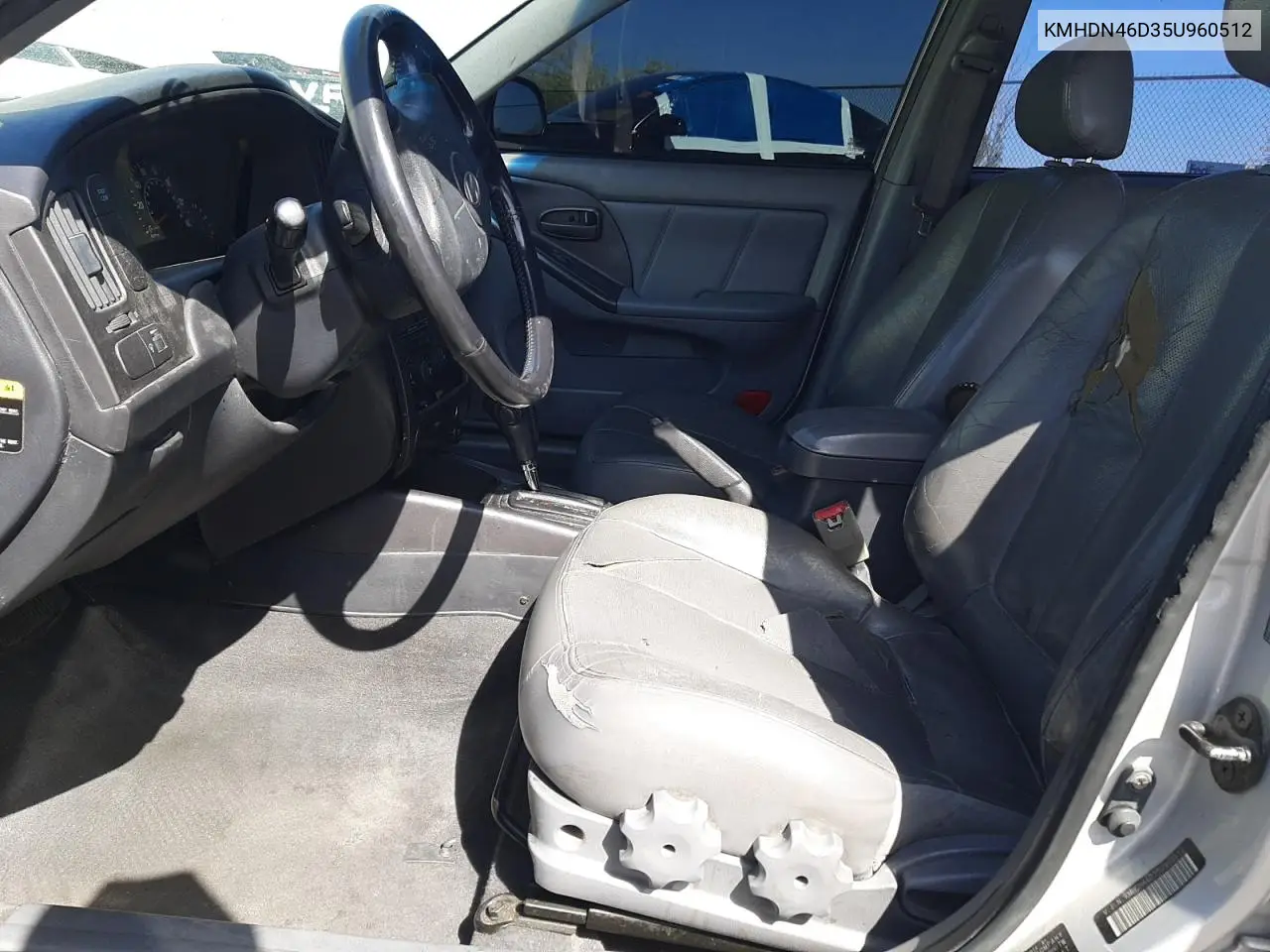 2005 Hyundai Elantra Gls VIN: KMHDN46D35U960512 Lot: 54788115