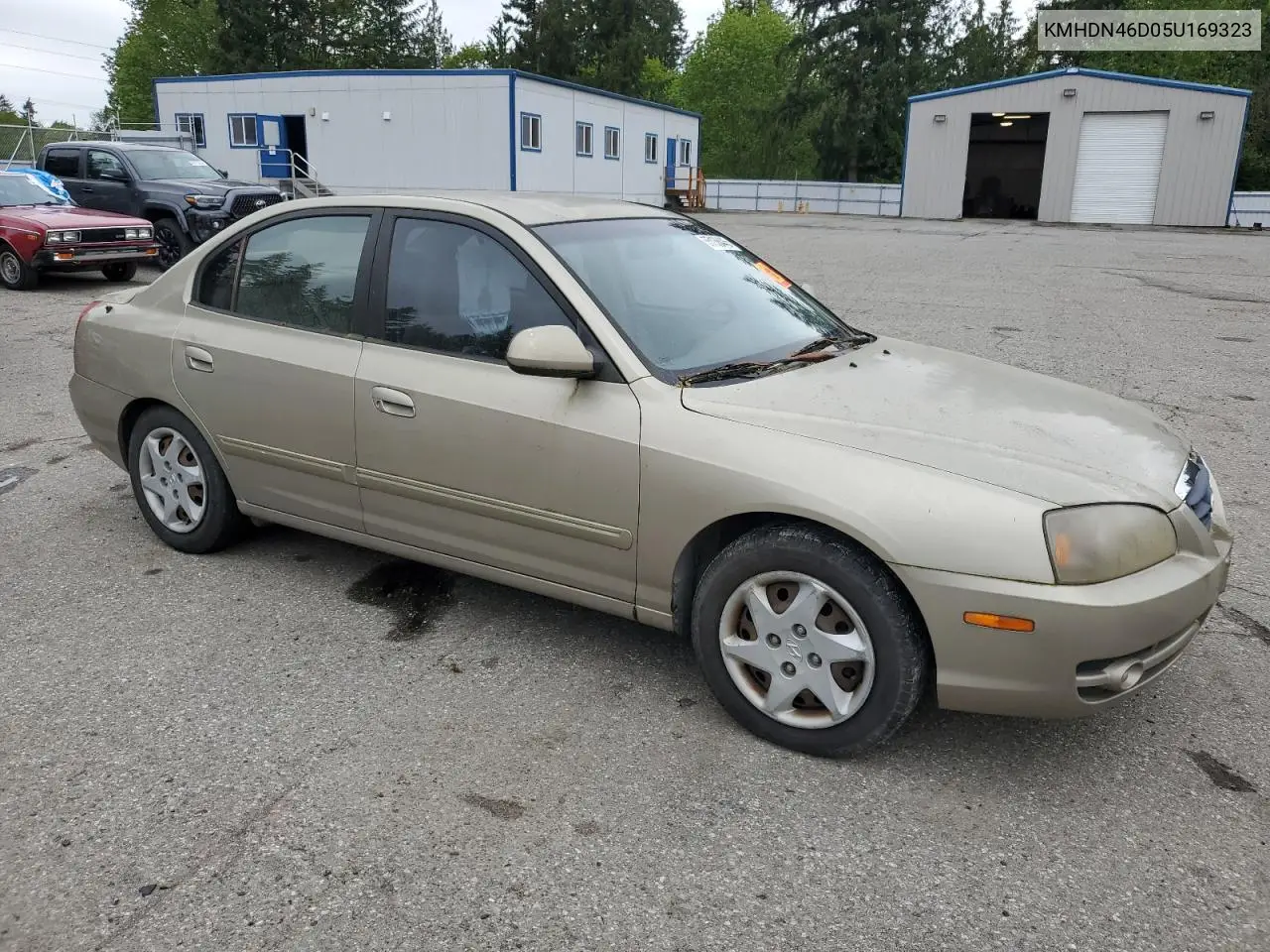 2005 Hyundai Elantra Gls VIN: KMHDN46D05U169323 Lot: 55138445