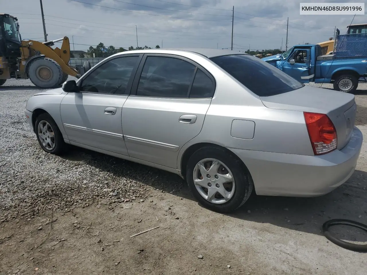 2005 Hyundai Elantra Gls VIN: KMHDN46D85U991996 Lot: 55560045