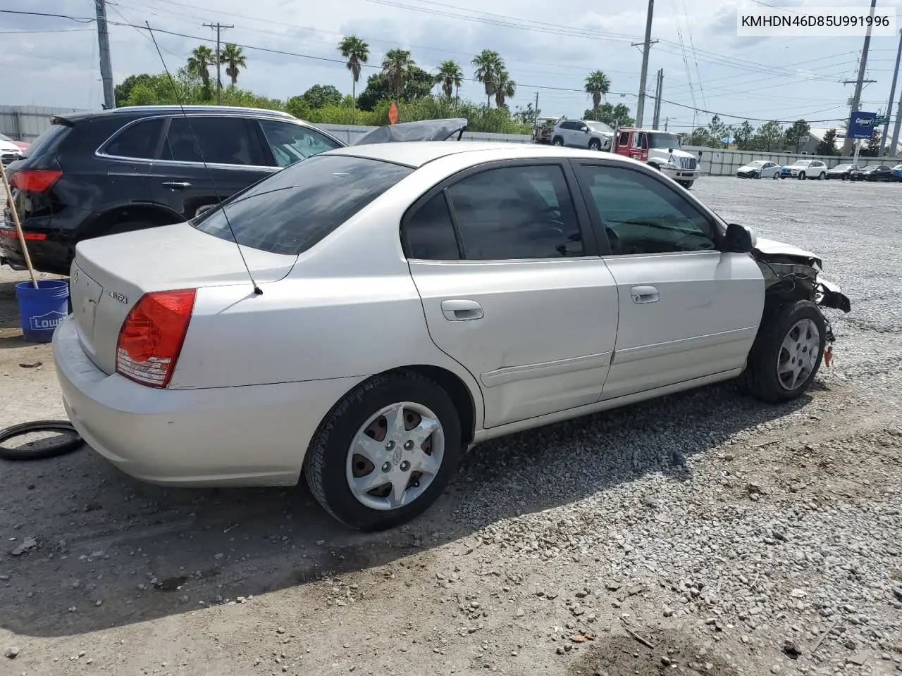 2005 Hyundai Elantra Gls VIN: KMHDN46D85U991996 Lot: 55560045