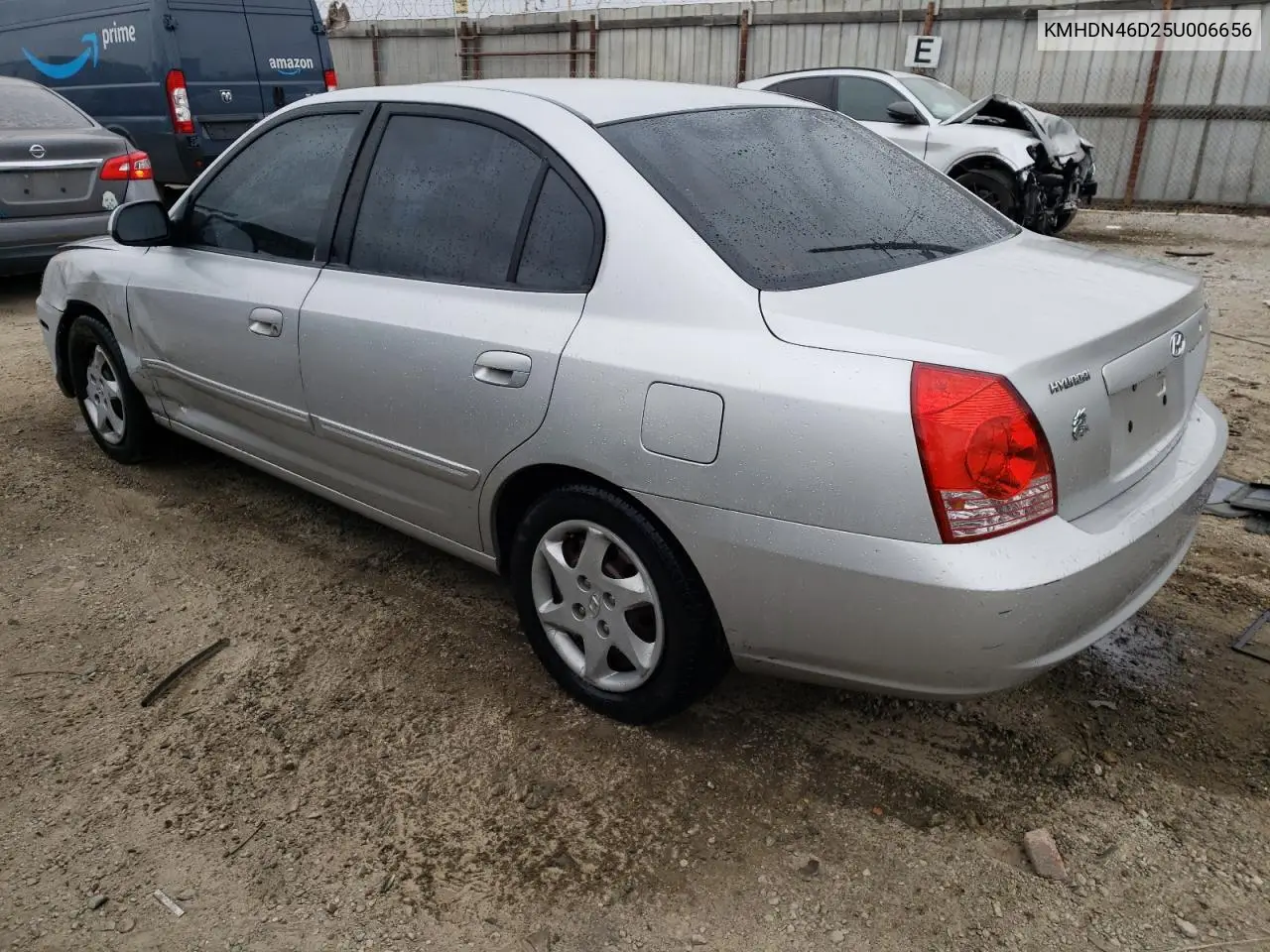 2005 Hyundai Elantra Gls VIN: KMHDN46D25U006656 Lot: 55782205