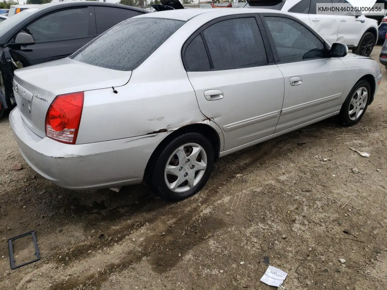 2005 Hyundai Elantra Gls VIN: KMHDN46D25U006656 Lot: 55782205