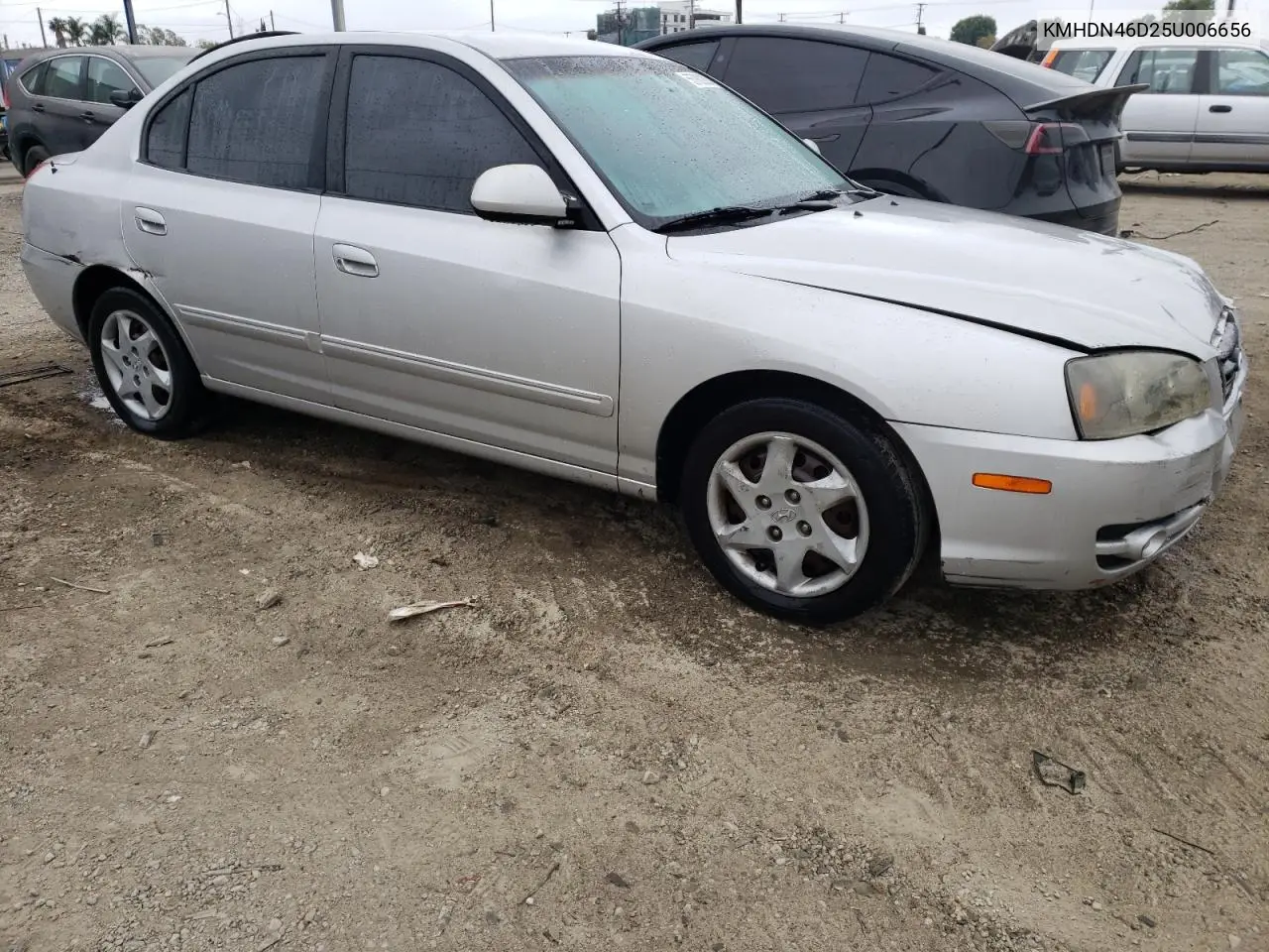 2005 Hyundai Elantra Gls VIN: KMHDN46D25U006656 Lot: 55782205