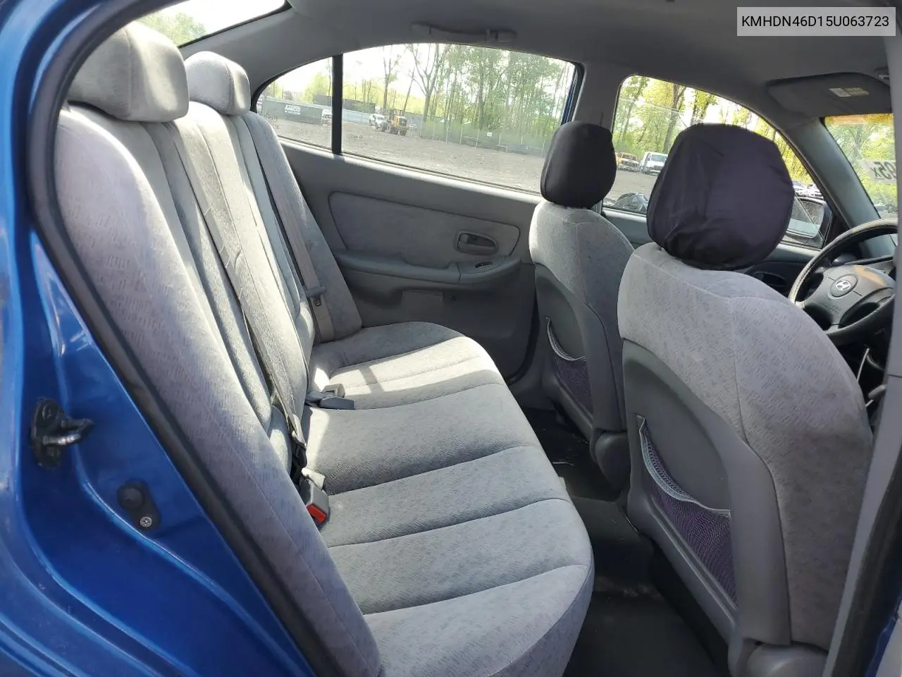 2005 Hyundai Elantra Gls VIN: KMHDN46D15U063723 Lot: 56113495