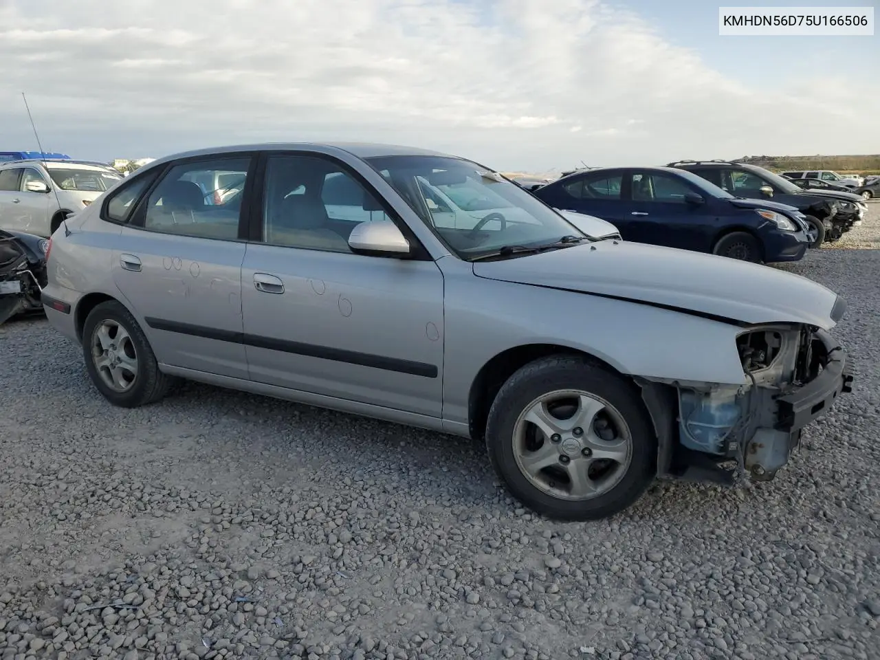 2005 Hyundai Elantra Gls VIN: KMHDN56D75U166506 Lot: 56352065