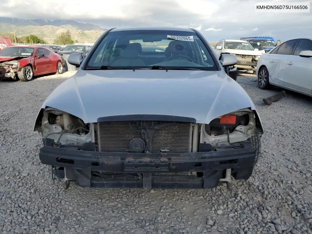 2005 Hyundai Elantra Gls VIN: KMHDN56D75U166506 Lot: 56352065