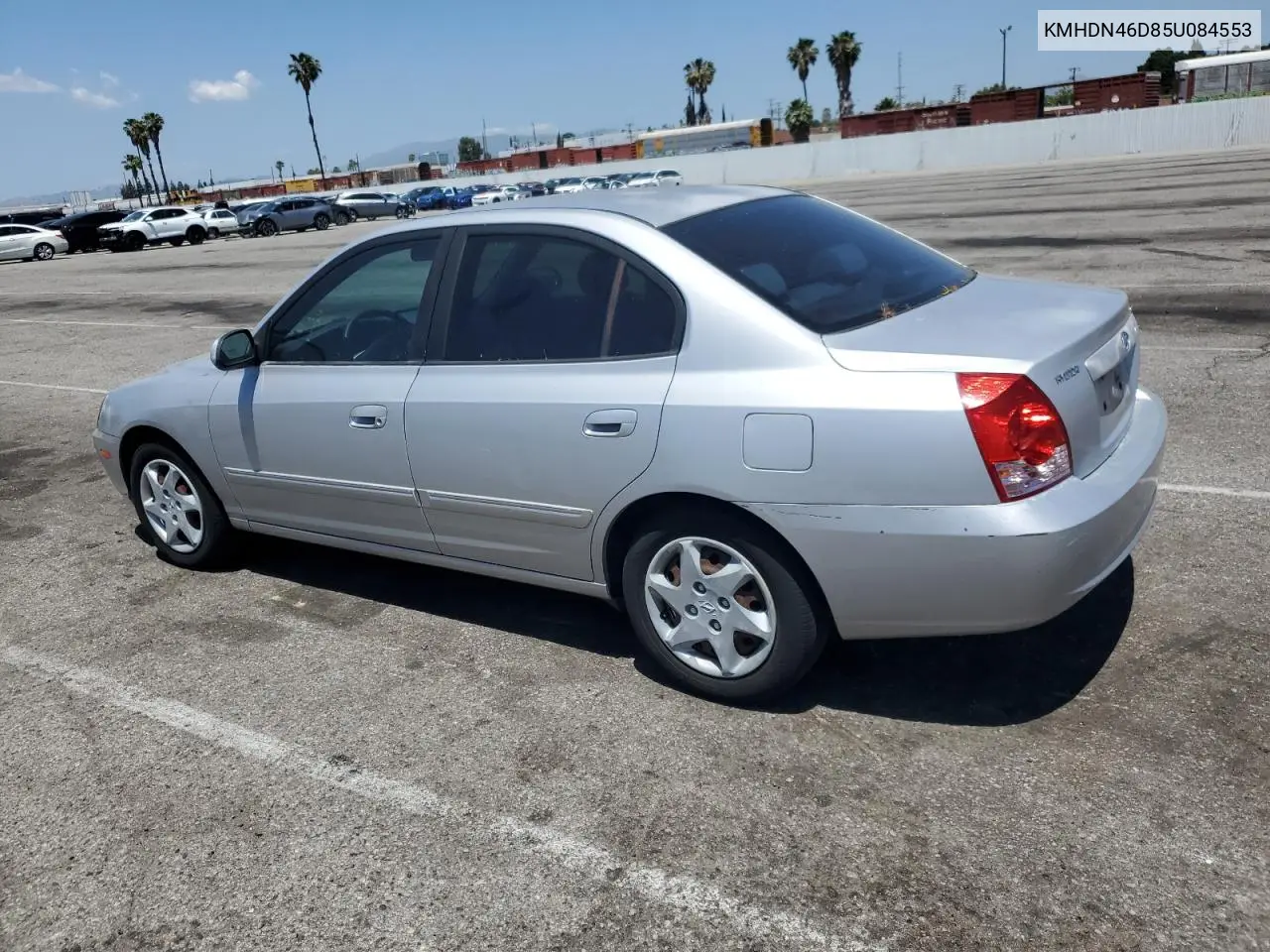 2005 Hyundai Elantra Gls VIN: KMHDN46D85U084553 Lot: 56999985
