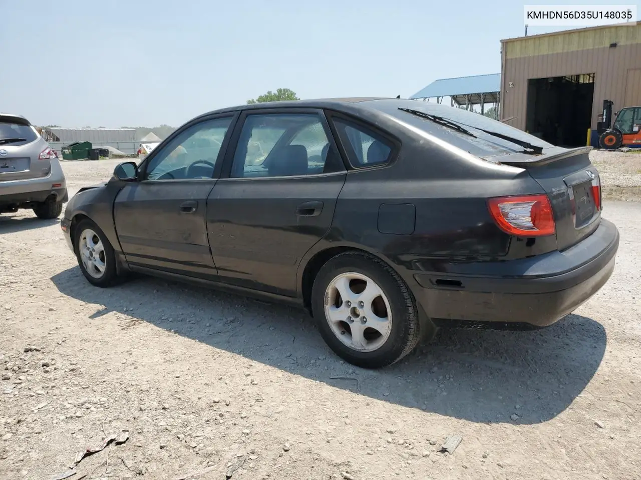 2005 Hyundai Elantra Gls VIN: KMHDN56D35U148035 Lot: 59706515