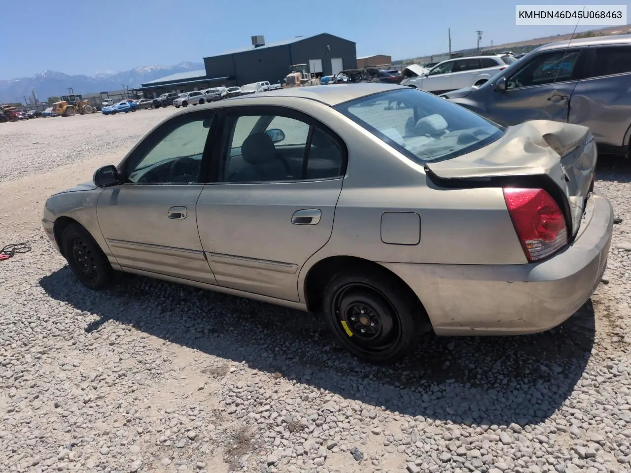 2005 Hyundai Elantra Gls VIN: KMHDN46D45U068463 Lot: 60810135