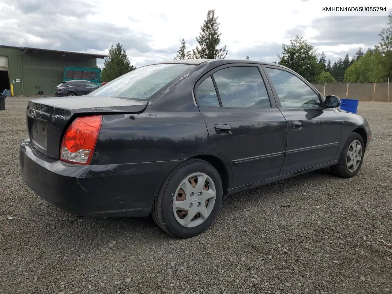 2005 Hyundai Elantra Gls VIN: KMHDN46D65U055794 Lot: 61688735