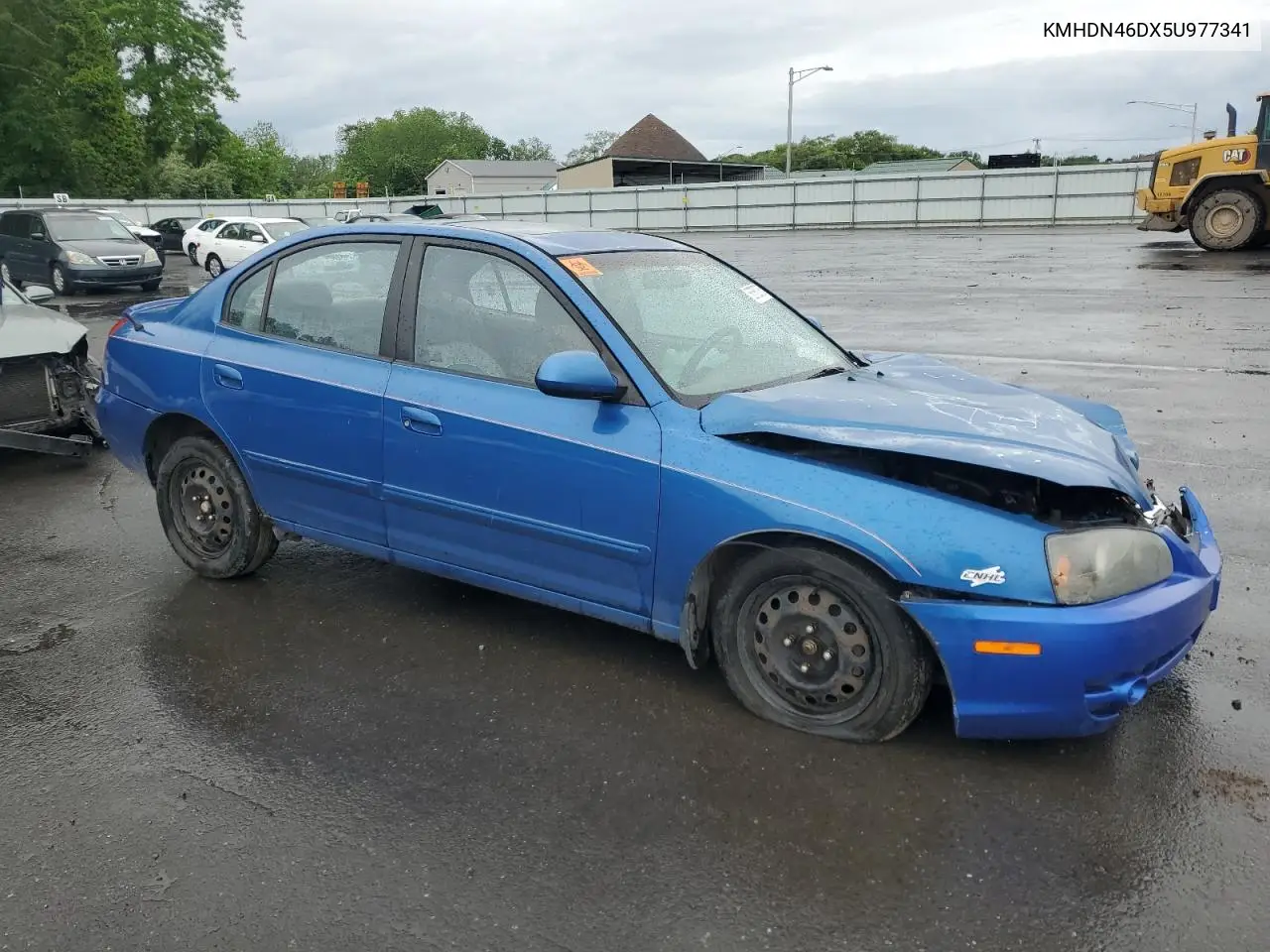 2005 Hyundai Elantra Gls VIN: KMHDN46DX5U977341 Lot: 61721975