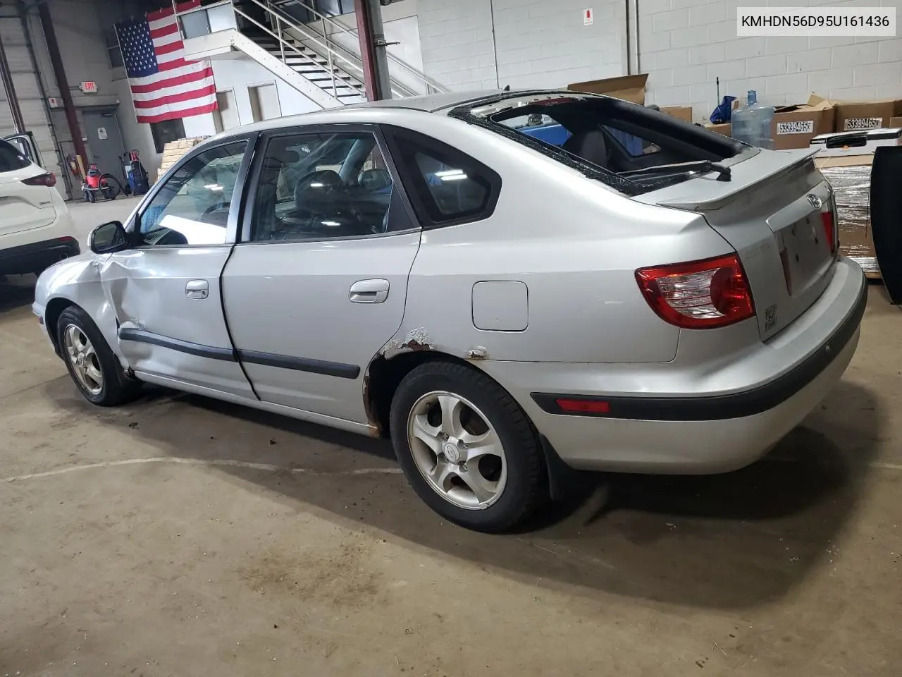 2005 Hyundai Elantra Gls VIN: KMHDN56D95U161436 Lot: 62105285