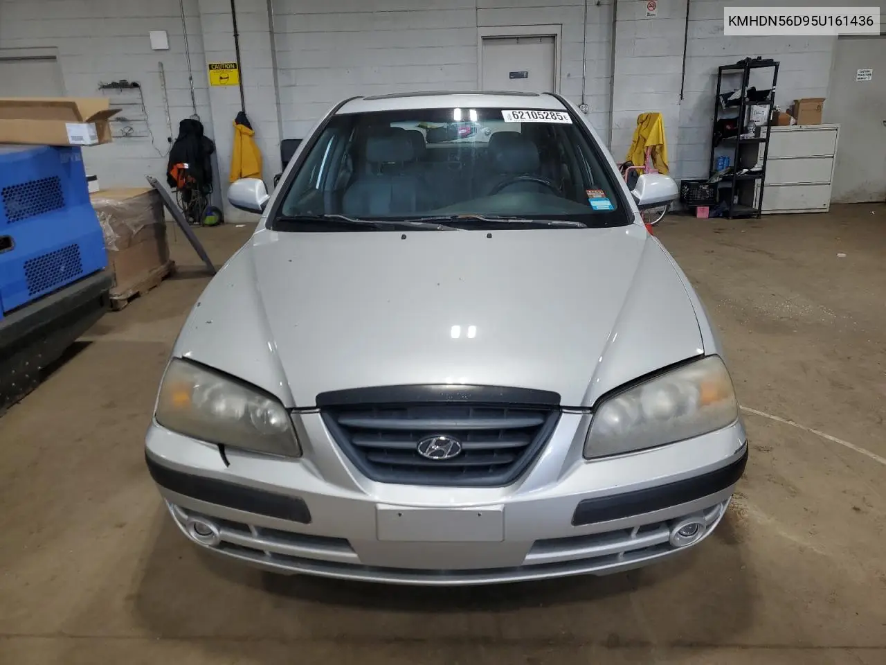 2005 Hyundai Elantra Gls VIN: KMHDN56D95U161436 Lot: 62105285