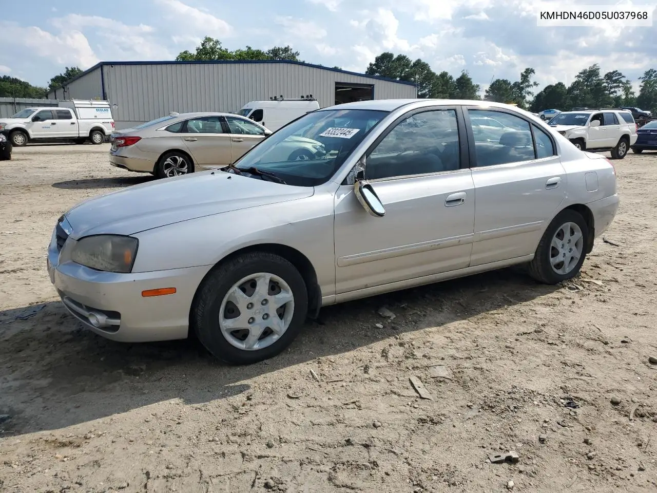 2005 Hyundai Elantra Gls VIN: KMHDN46D05U037968 Lot: 63322445