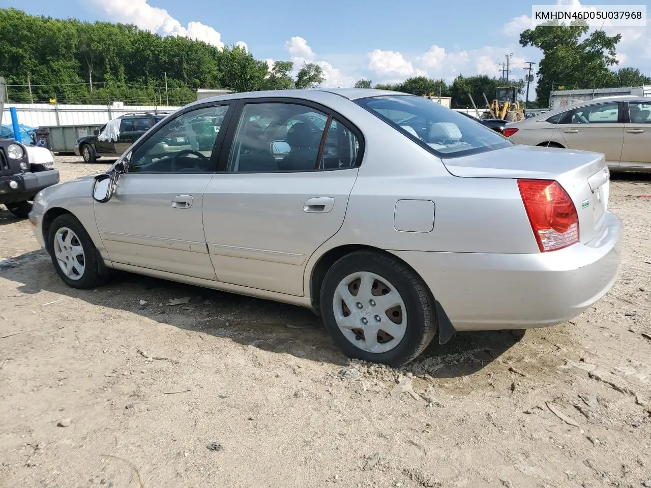 2005 Hyundai Elantra Gls VIN: KMHDN46D05U037968 Lot: 63322445