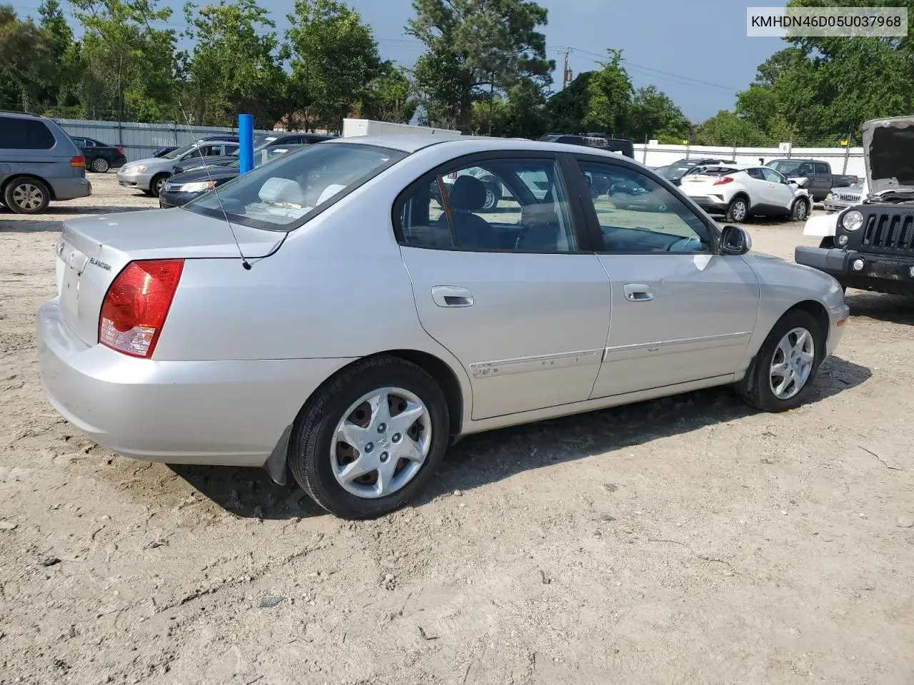 2005 Hyundai Elantra Gls VIN: KMHDN46D05U037968 Lot: 63322445