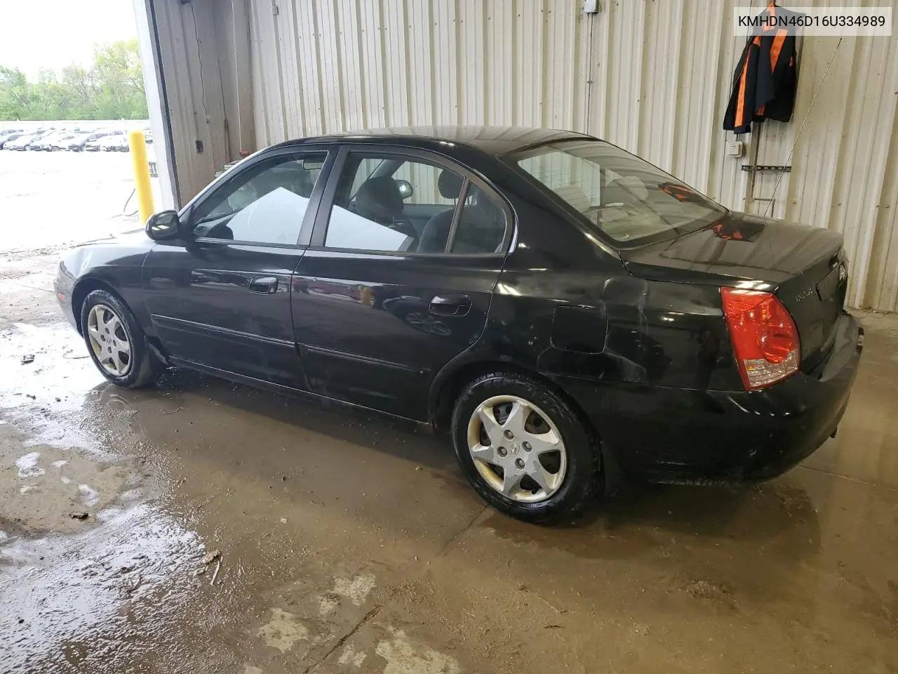 2006 Hyundai Elantra Gls VIN: KMHDN46D16U334989 Lot: 58749965