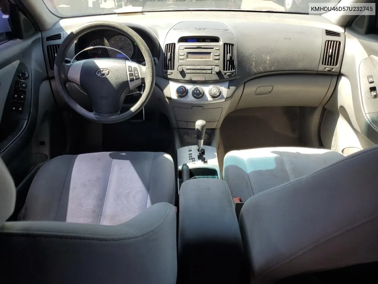 2007 Hyundai Elantra Gls VIN: KMHDU46D57U232745 Lot: 60736455