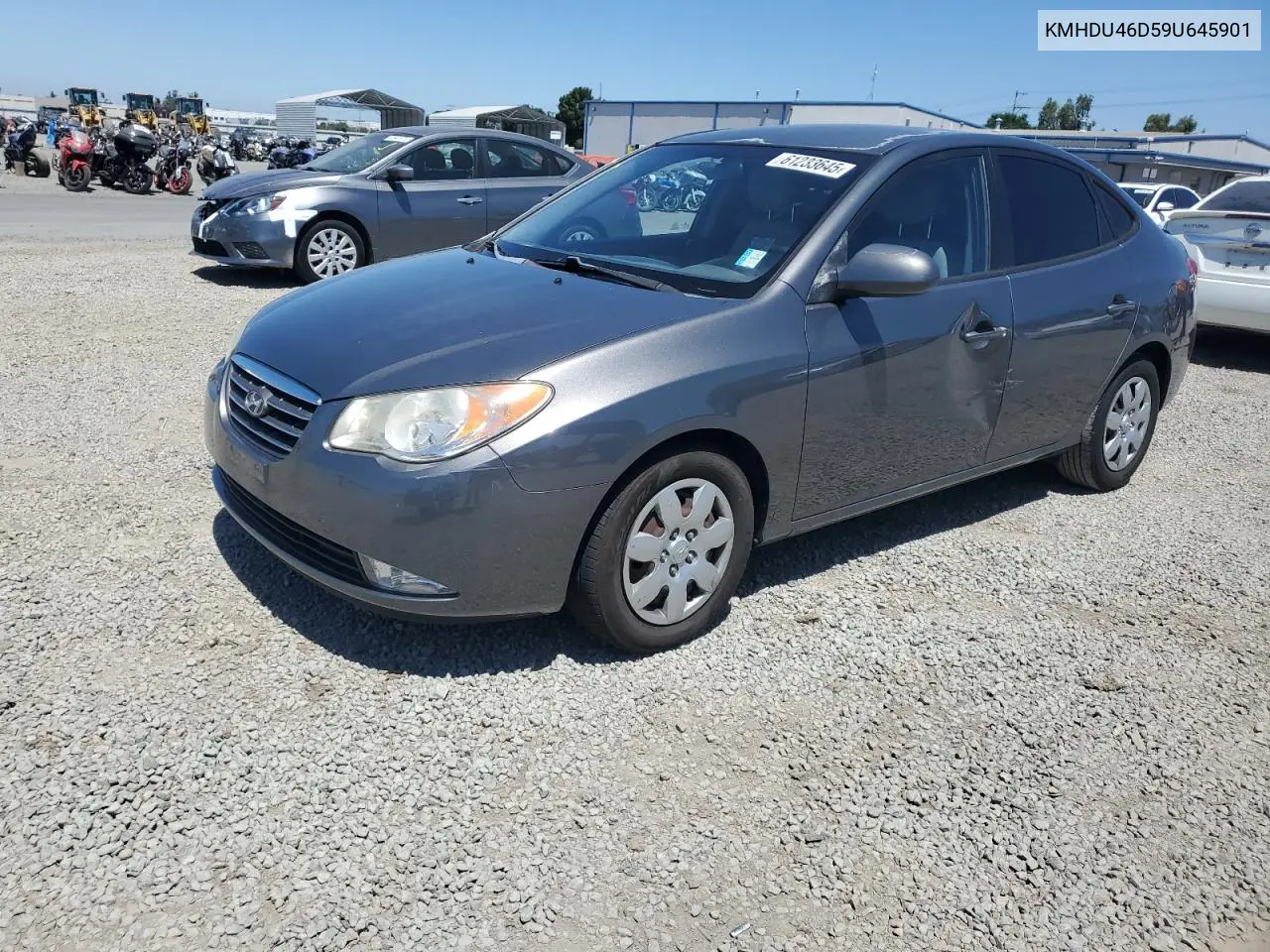 2009 Hyundai Elantra Gls VIN: KMHDU46D59U645901 Lot: 61233645