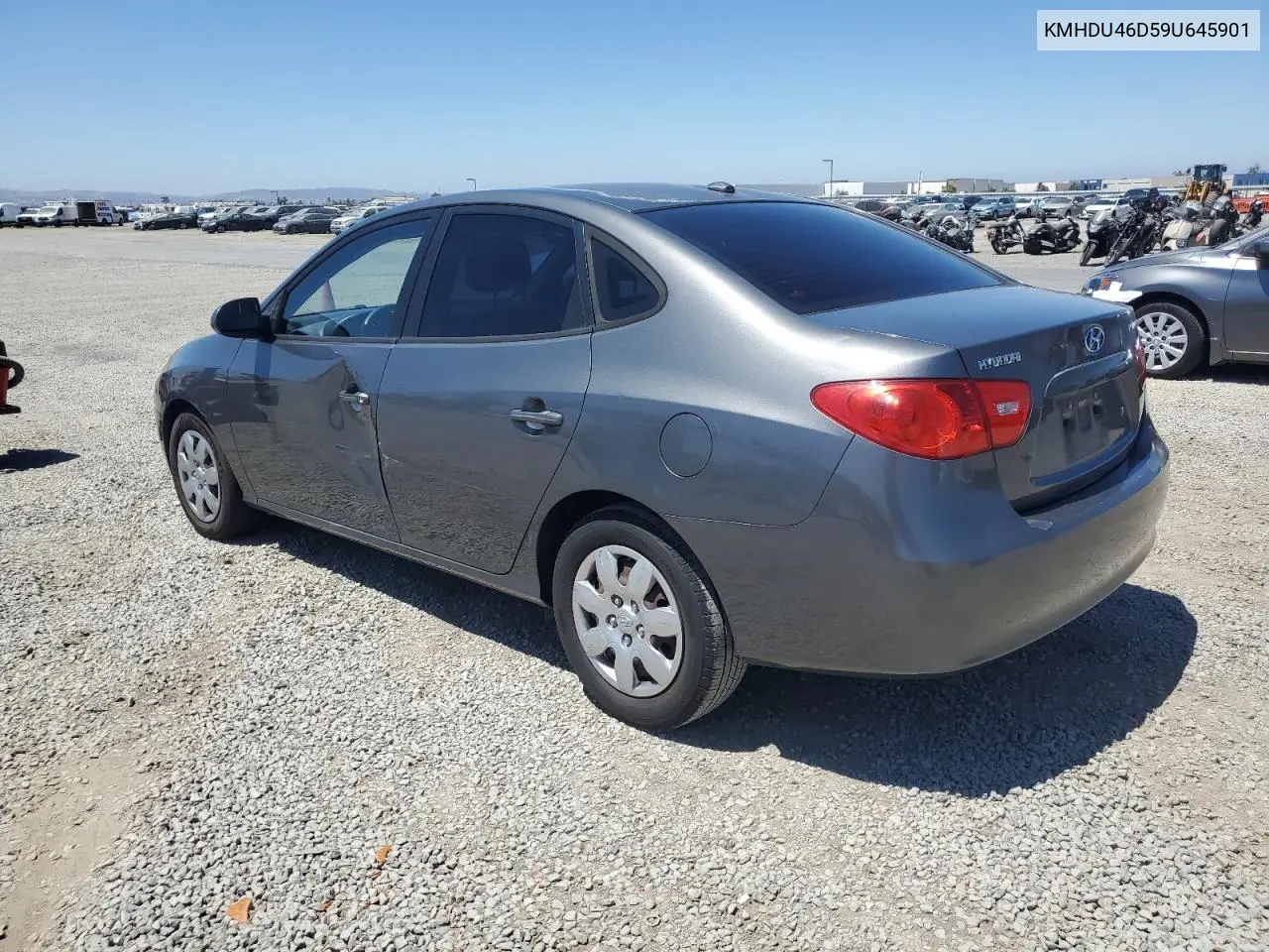 2009 Hyundai Elantra Gls VIN: KMHDU46D59U645901 Lot: 61233645