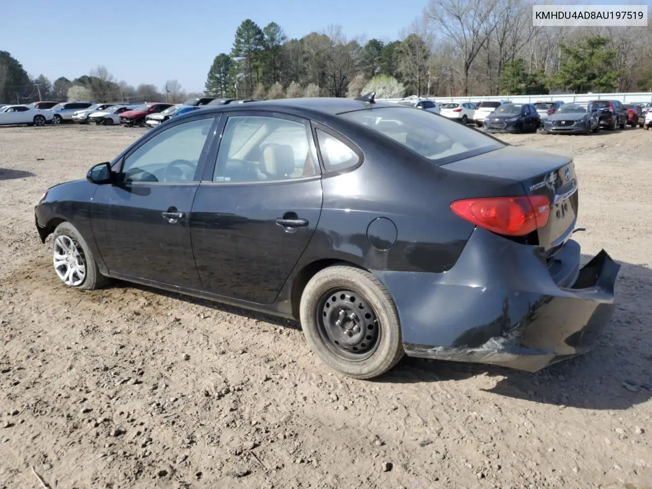 2010 Hyundai Elantra Blue VIN: KMHDU4AD8AU197519 Lot: 48939455