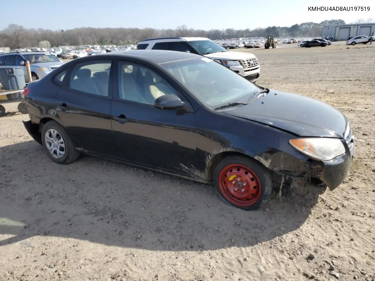 2010 Hyundai Elantra Blue VIN: KMHDU4AD8AU197519 Lot: 48939455