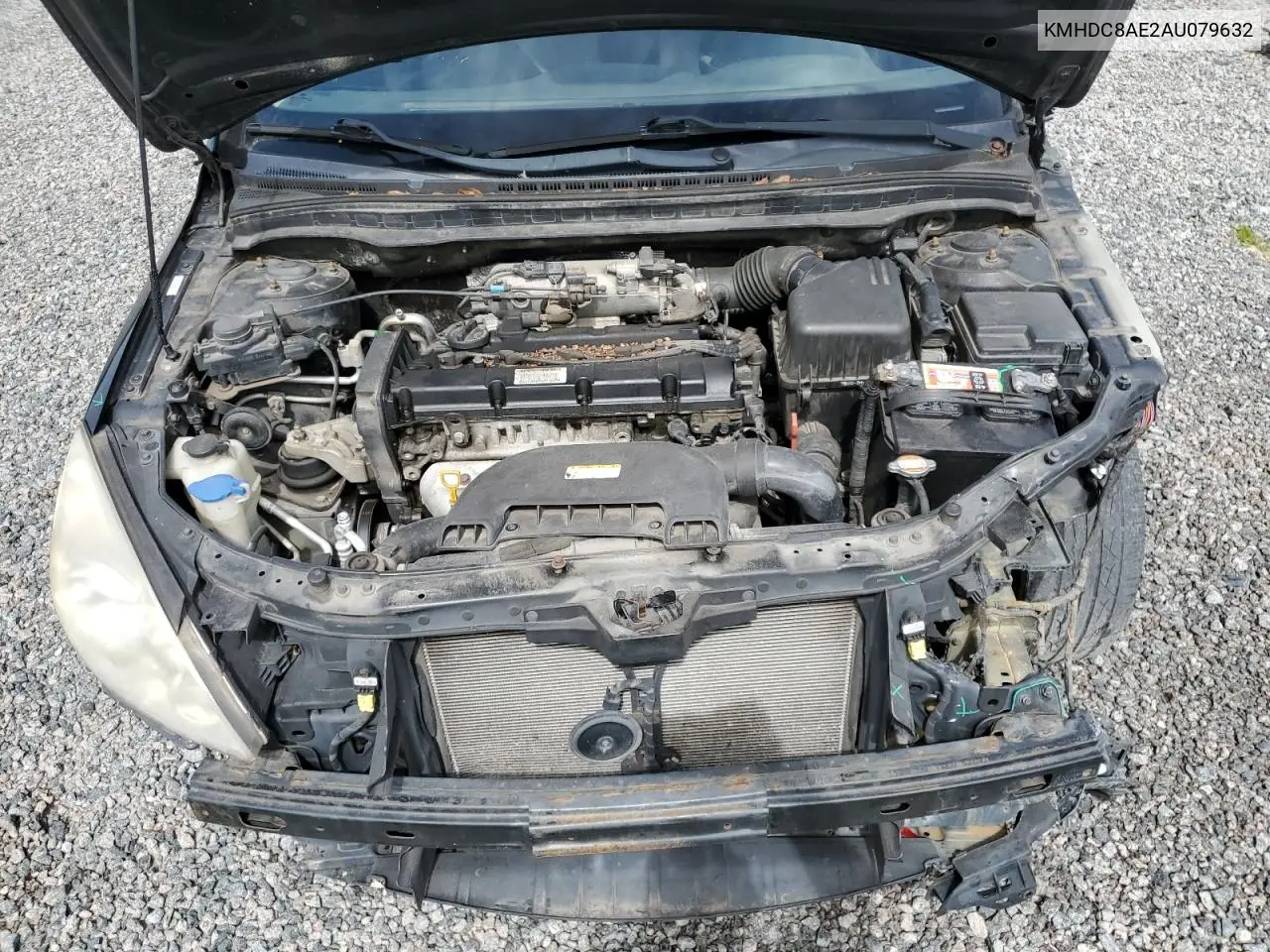 2010 Hyundai Elantra Touring Gls VIN: KMHDC8AE2AU079632 Lot: 62276105