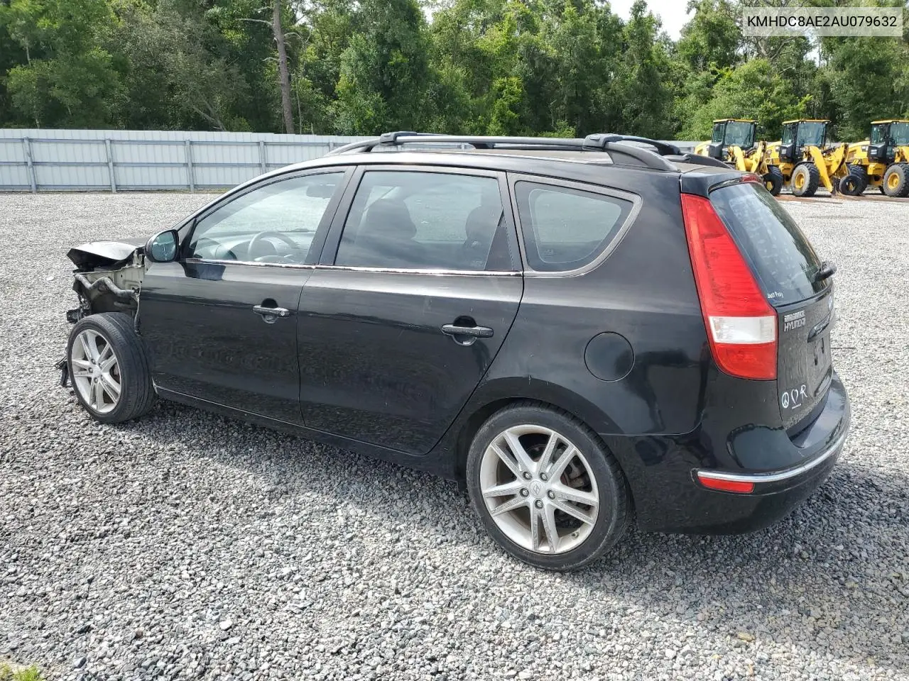 2010 Hyundai Elantra Touring Gls VIN: KMHDC8AE2AU079632 Lot: 62276105