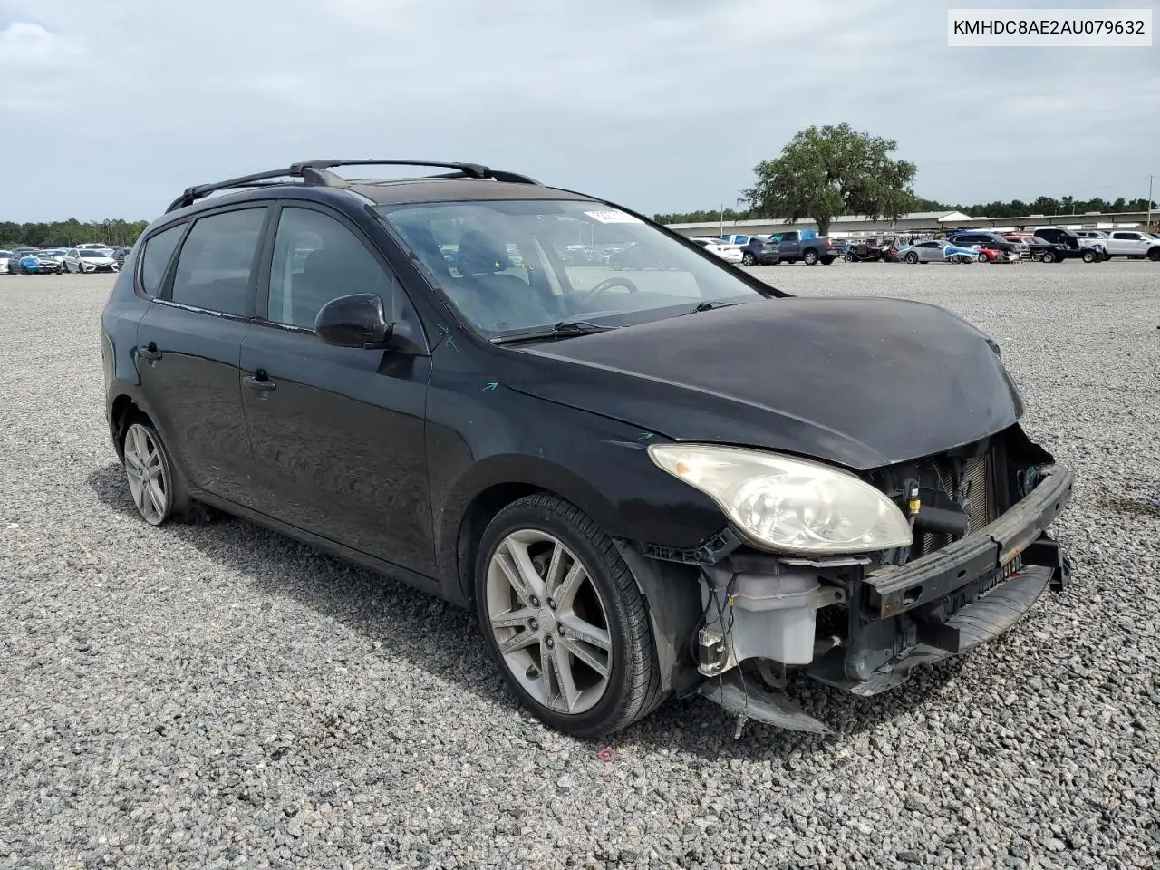 2010 Hyundai Elantra Touring Gls VIN: KMHDC8AE2AU079632 Lot: 62276105