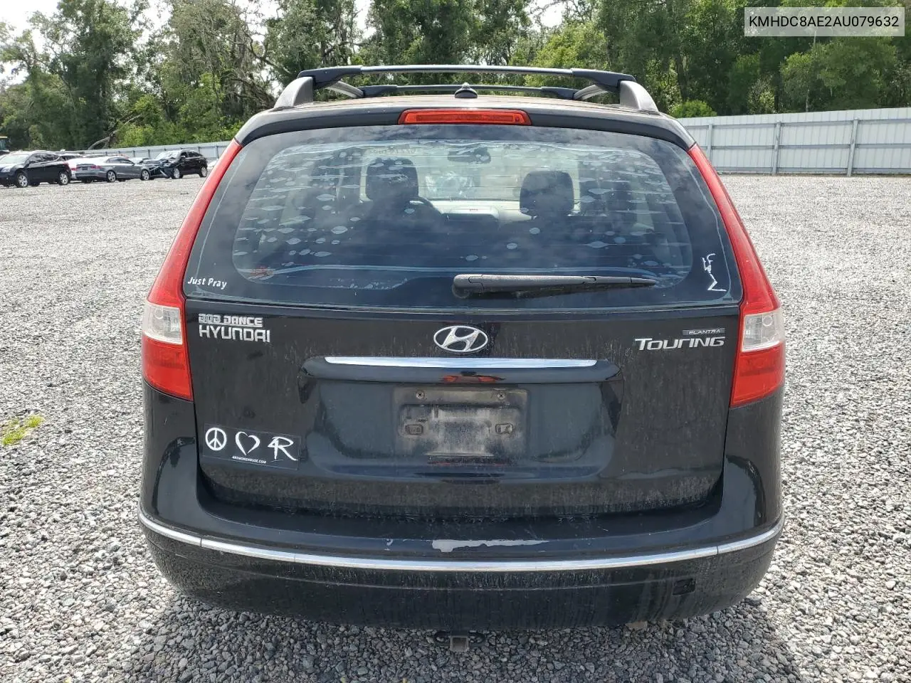 2010 Hyundai Elantra Touring Gls VIN: KMHDC8AE2AU079632 Lot: 62276105